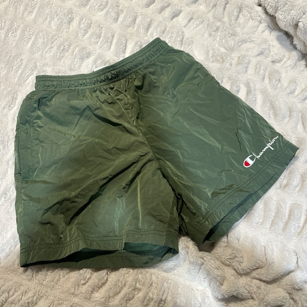 Green Champion Shorts